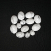 Natural Howlite (Stabilized)- 129pc Oval Cabochon Lot